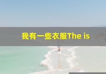 我有一些衣服The is